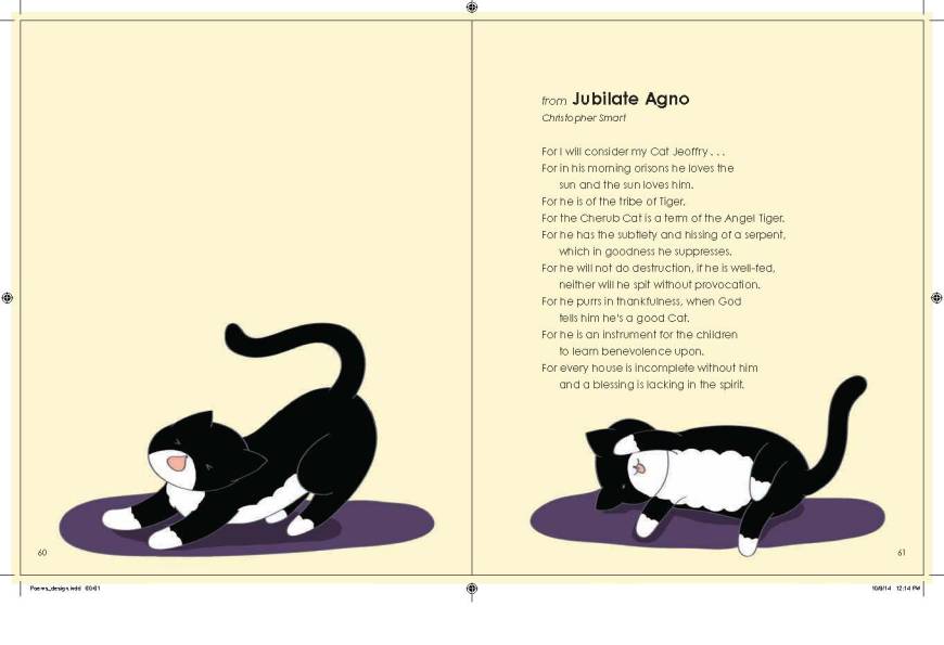 Poems about Cats pgs. 60 and 61