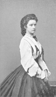 Empress Sissi 1862 by Ludwig Angerer